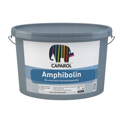 Caparol Amphibolin - 12.5 LTR (WEISS) Fassadenfarbe Reinacrylat Universalfarbe