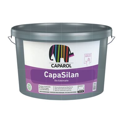 Caparol CapaSilan 12.5 Ltr Premiumweiss streiflichtunempfindliche Innenwandfarbe