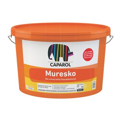Caparol Muresko Silanisierte Reinacrylat-Fassadenfarbe 5 Liter NEUE Qualität