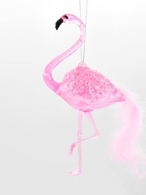 Kurt S. Adler Flamingo pink Christbaumschmuck Weihnachtsschmuck
