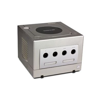Gamecube Konsole als Ersatz - ohne Kabel in Silber