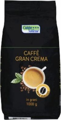 Cuisine Noblesse Caffe Gran Crema ganze Bohnen 1kg
