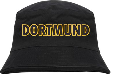 Dortmund Fischerhut - bedruckt - Bucket Hat Anglerhut Hut Blockschrift ...