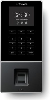 TimeMoto TM-626 - Zeiterfassungssystem mit Fingerabdruck- und RFID-Leser für bis ...
