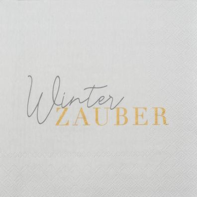 DINING Servietten 'Winterzauber' 33x33 cm, 90272 20 St