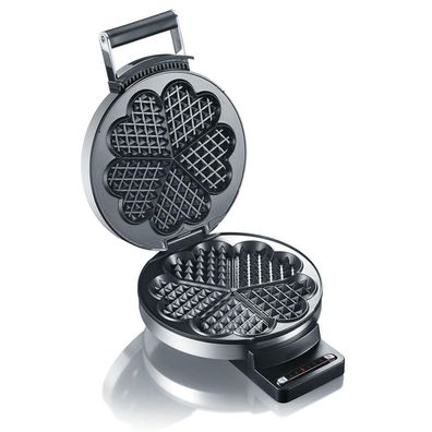 GRAEF Waffelautomat WA80EU Herzwaffeln Ø: 20 cm 850 W Edelstahl