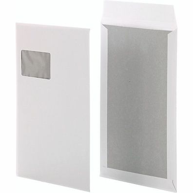 Versandtaschen Bong 14009 C4 229x324mm mit Fenster Pappréckwand HK weiß 100St