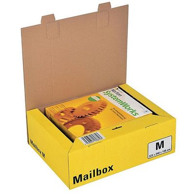 Versandbox Dinkhauser CP098.83, Innenmaße: 331 x 241 x 104mm, M, gelb