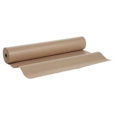 Packpapier, 70 g/ qm, Rolle: 100 cm x 300 m, Kerndurchmesser: 2,54 cm, braun