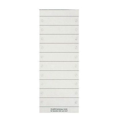 Blankoschilder Leitz 5292, 92 x 21mm, weiß, 50 Stéck
