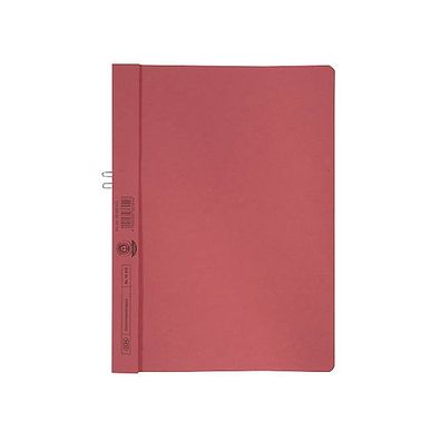 Klemmmappe Elba 36450, A4, Fassungsvermögen: 10 Blatt, ohne Vorderdeckel, rot