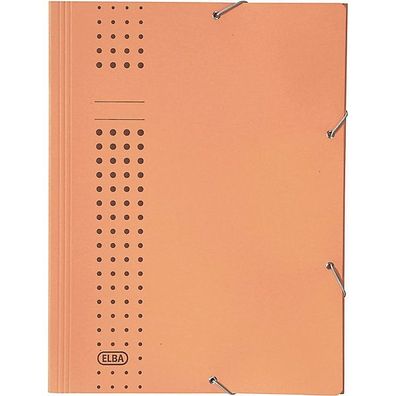 Eckspanner Elba 33470, A4, aus Karton, Fassungsvermögen: 150 Blatt, gelb