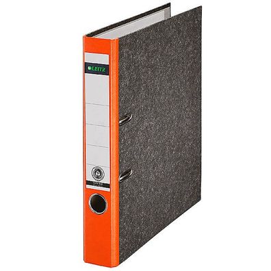 Ordner Leitz 1050, A4, Rückenbreite 52mm, orange
