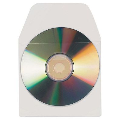 CD/ DVD-Tasche 3L 6832-10, selbstklebend, 127 x 127mm, 10 Stück