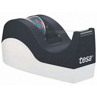 Tesa Tischabroller ORCA easy cut sw/ we 19mm x33m + 1 Rol.