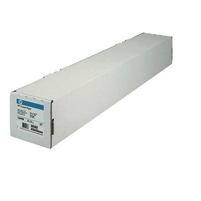 Plotterpapier HP C6020B, 90g, 91,4cm x 45lfm, gestrichen, weiß