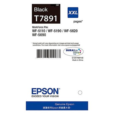 Tintenpatrone Epson T789140, Reichweite: 4.000 Seiten, schwarz