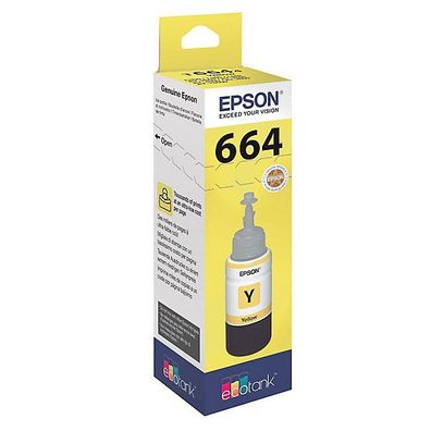 Tintenpatrone Epson T664440, Inhalt: 70ml, gelb