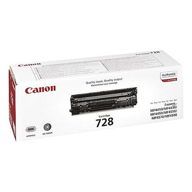 Toner Canon 3500B002/728, MF4410, Reichweite: 2.100 Seiten, schwarz