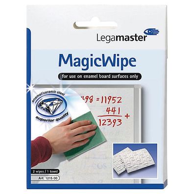 Tafelwischer Legamaster 121500 Magic Wipe, 2 Stéck