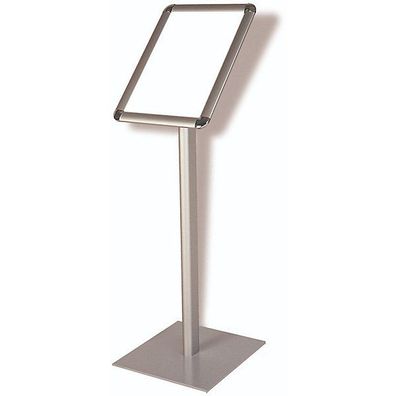 Franken Infoständer BS0903, DIN A4 quer, silber