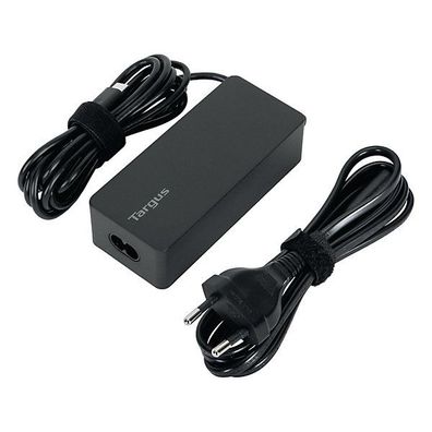 USB-C Power Adapter Targus APA107EU, 65W, PD-Ladegerät, 1,8 m, schwarz