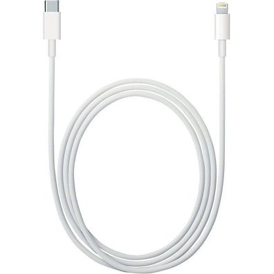 Ladekabel Apple MKQ42ZM/ A, Lightning auf USB-C, 2 Meter, weiß