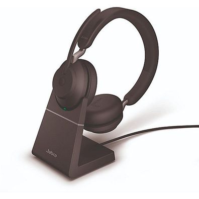 Jabra Headset Evo.2 65UC Ster. USB-C Ladesta. f. Smph/PC/Ta BT o. Kab