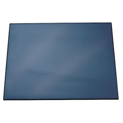 Schreibunterlage Durable 7203, 65 x 52cm, mit Vollsichtfolie + Abd., d-blau, 5St