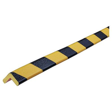 Kantenschutz Knuffi PE-10014, Typ E, 100cm, eckig, schwarz/ gelb