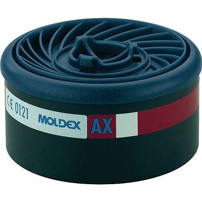 Gasfilter Moldex EasyLock 960001, Typ AX, 8 Stück
