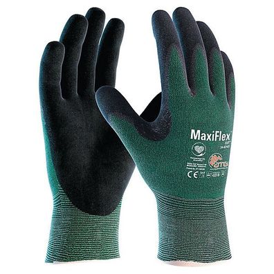 Mechanikschutzhandschuhe Maxiflex Cut 34-8743, Größe: 9, grün, 1 Paar