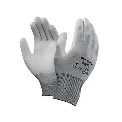Mechanikschutzhandschuhe Sensilite 48-130, Mehrzweck, Größe 7, weiß/ grau, 1 Paar