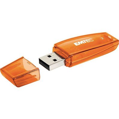 USB-Stick Emtec C410, Speicherkapazität: 4GB, orange