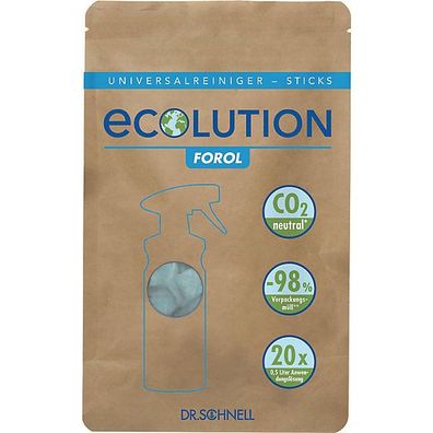 Ecolution Forol Sticks Dr. Schnell, Universalreiniger, 20 x 3 g