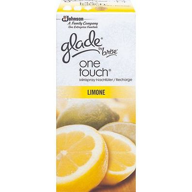 Lufterfrischer Glade 46706, Nachfüllpackung, Lemon, 10 ml. 12 Stück