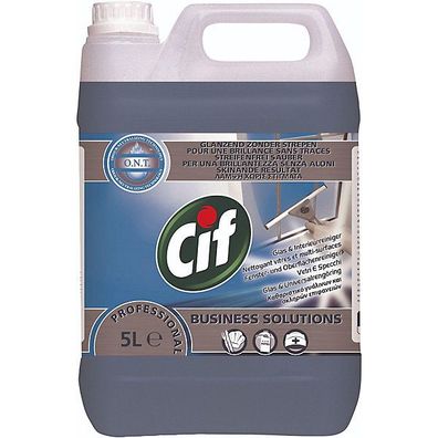 Glas- und Flächenreiniger CIF 7517832, 5 Liter