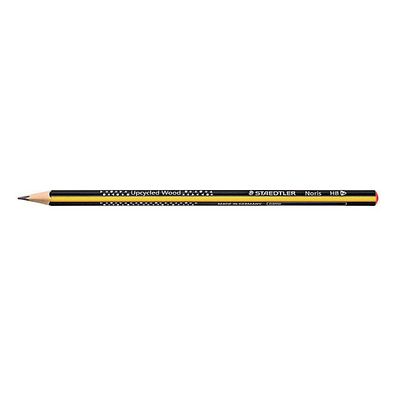 Dreikant Bleistift Staedtler Noris 183, Härtegrad HB, schwarz-gelb, 12 Stück