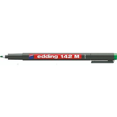 OHP-Stift edding 142 M, wasserfest, Strichstärke: 1mm, grén