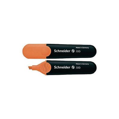 Textmarker Schneider Job, Strichstärke: 1 + 5mm, nachfüllbar, orange