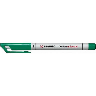 OHP-Stift Stabilo 852 F, wasserlöslich, Strichstärke: 0,7mm, grün