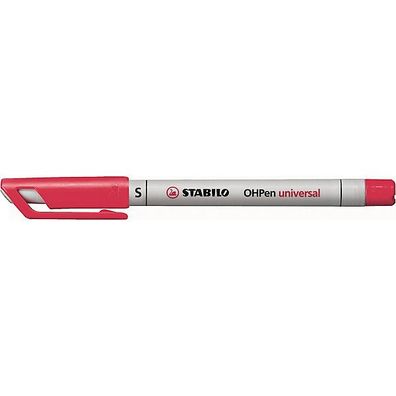 OHP-Stift Stabilo 851 SF, wasserlöslich, Strichstärke: 0,4mm, rot