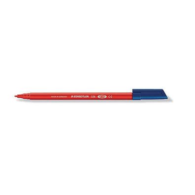 Faserschreiber Staedtler 326, Strichstärke: 1mm, rot