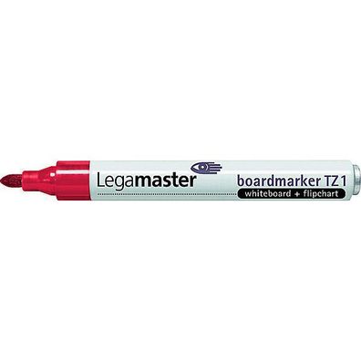 Boardmarker Legamaster 110002, TZ1, Rundspitze, rot