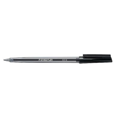 Kugelschreiber Staedtler Stick 430M, schwarz