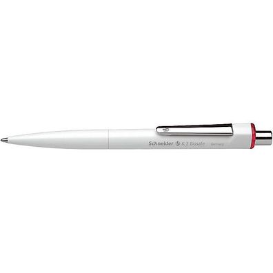 Kugelschreiber Schneider K3 Biosafe 3272, Strichstärke: M, rot