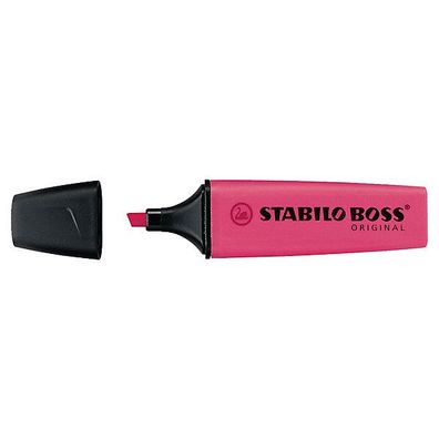 Textmarker Stabilo Boss Original 70/56, Strichstärke: 2-5mm, nachfüllbar, pink