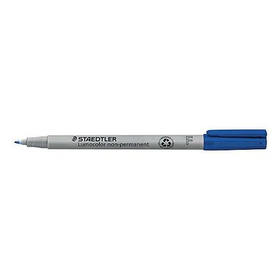 OHP-Stift Staedtler Lumocolor 316F, wasserlöslich, Strichstärke: 0,6mm, blau