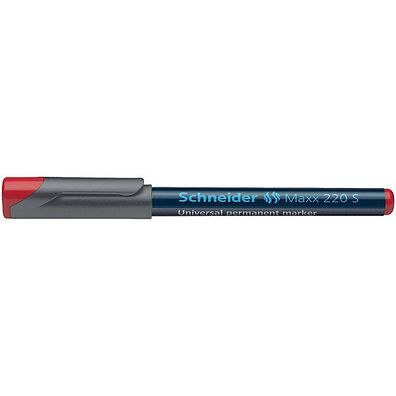 OHP-Stift Schneider Maxx 220 S, wasserfest, Strichstärke: 0,4mm, rot
