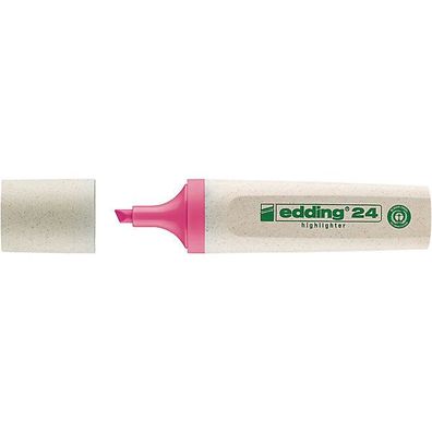 Textmarker edding 24, Strichstärke: 2-5mm, nachféllbar, pink
